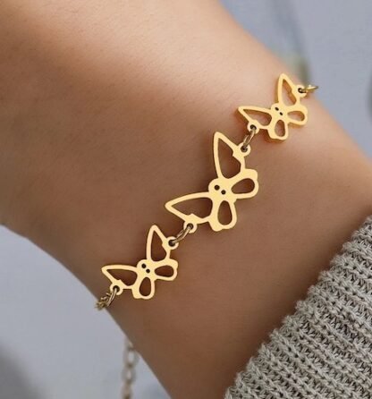 Bracelet fantaisie papillon