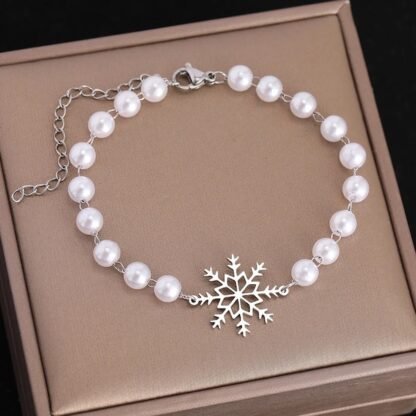 Bracelet flocon de neige original