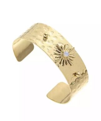 Bracelet manchette soleil