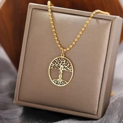 Collier arbre de vie tendance