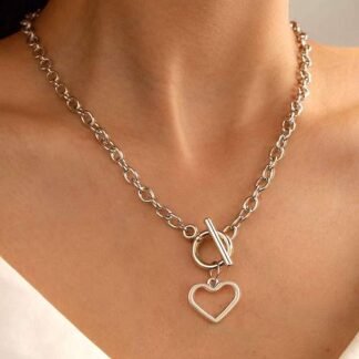 Collier avec coeur