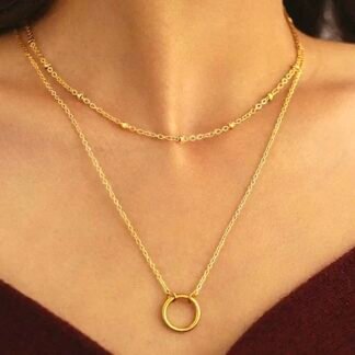 Collier createur cercle