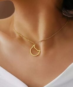 Collier fantaisie chat