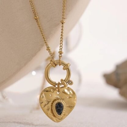 Collier femme coeur