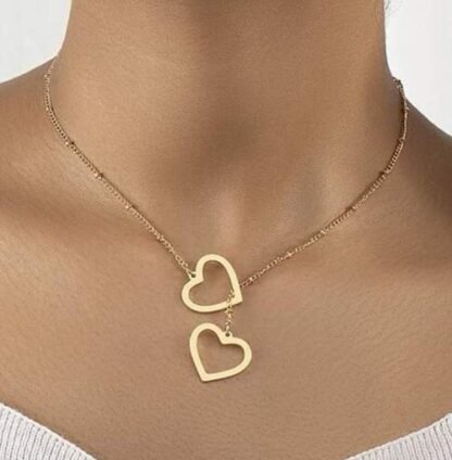 Collier pendentif coeur femme