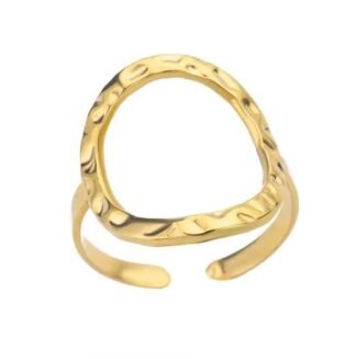 Bague cercle femme ajustable