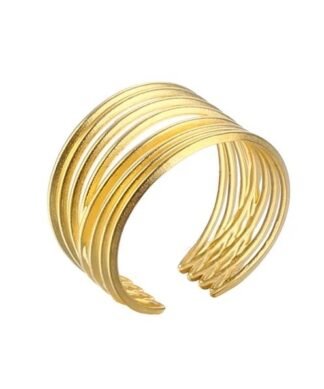 bague plusieurs rangs femme