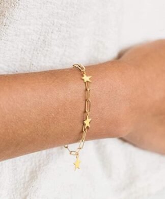 bracelet breloques etoile