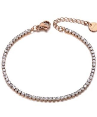 Bracelet chaine zircon
