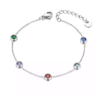 bracelet femme pastilles