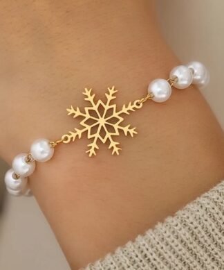 Bracelet flocon de neige original
