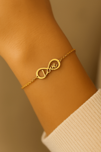 bracelet infini love pour femme