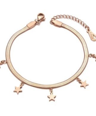 Bracelet maille plate tendance 2024