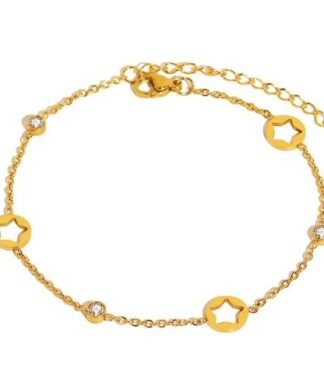 bracelet medaille etoile
