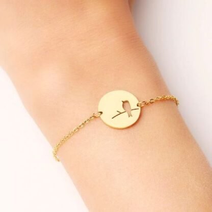 bracelet medaille tendance