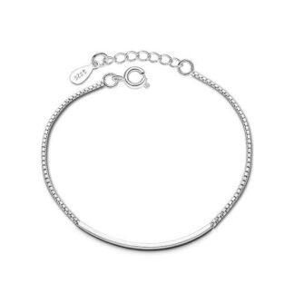 Bracelet minimaliste argent