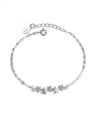 bracelet petites etoiles argent