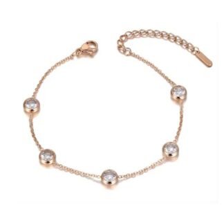 bracelet zircon tendance