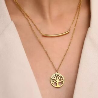 Collier arbre de vie femme