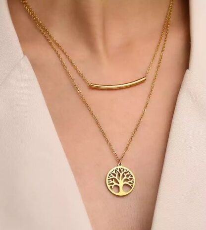 Collier arbre de vie femme