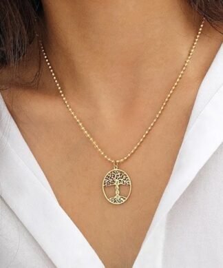Collier arbre de vie tendance