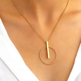 collier cercle tendance