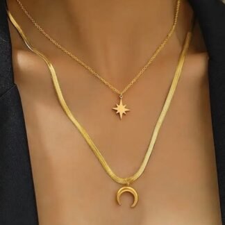 collier corne original