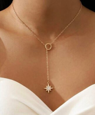 Collier cravate étoile