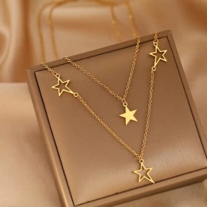 collier createur etoiles