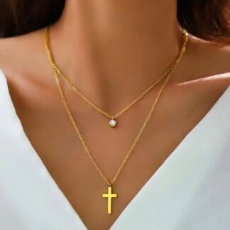 collier croix original