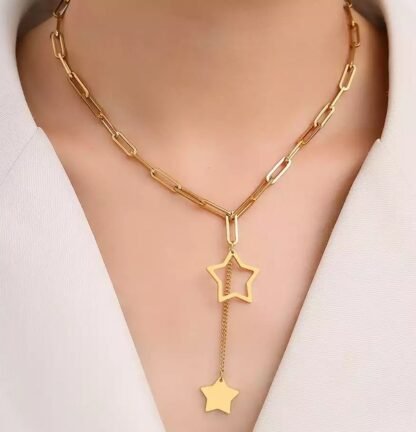 collier fantaisie etoile