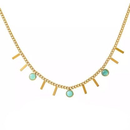 collier turquoise tendance 2024