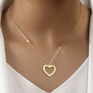 Collier forme coeur