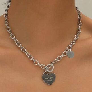 collier i love you tendance