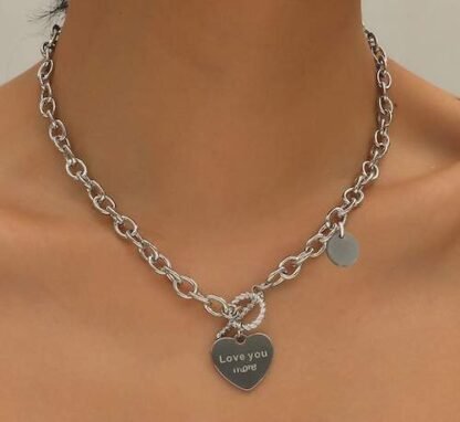 collier i love you tendance