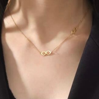 Collier infini acier inoxydable