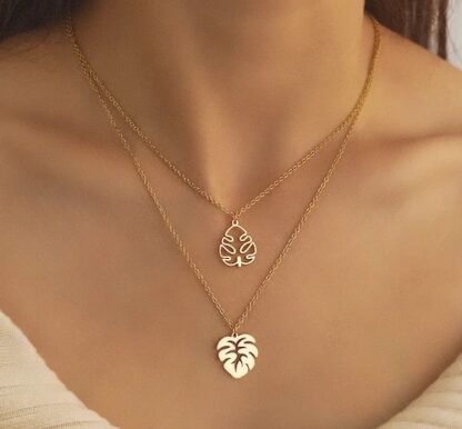 Collier monstera