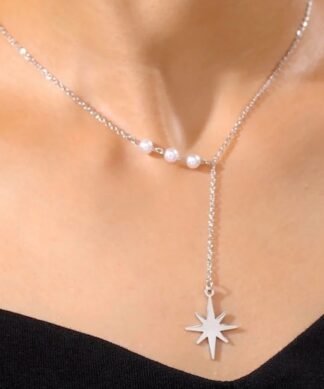 Collier original etoile polaire