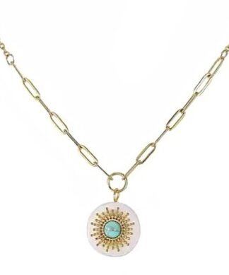 collier pendentif boheme