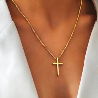 Collier pendentif croix