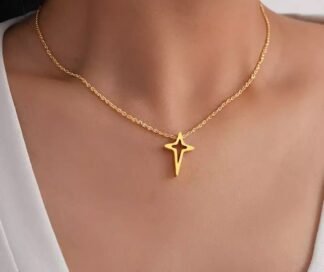 Collier original pendentif etoile