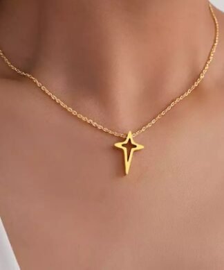 Collier original pendentif etoile
