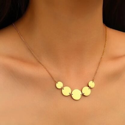 collier petites medailles