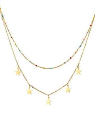 Collier ras du cou étoile