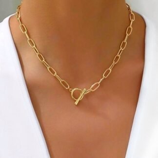collier ras du cou grosse maille