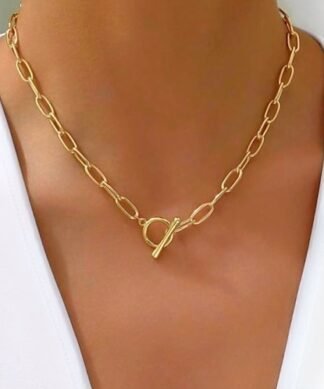 collier ras du cou grosse maille