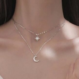 collier ras du cou original argent