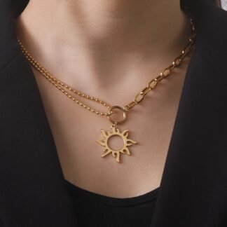 collier soleil original