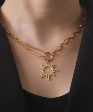 collier soleil original