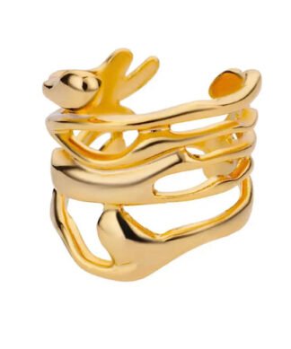 grosse bague acier inoxydable